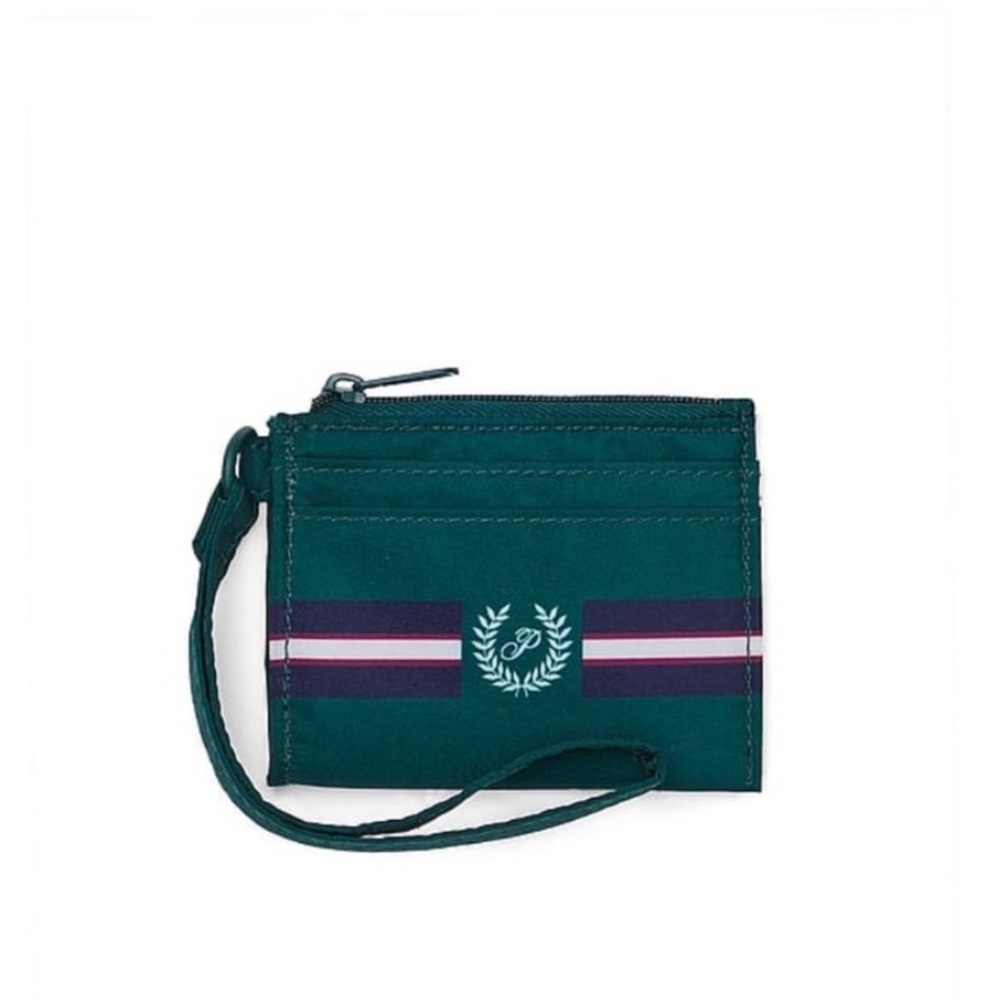 Victoria’s Secret PINK  (Green) mini wallet/card case